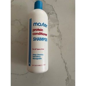 NEW Master Well Comb Company Protein Conditioner Shampoo 16 fl Oz